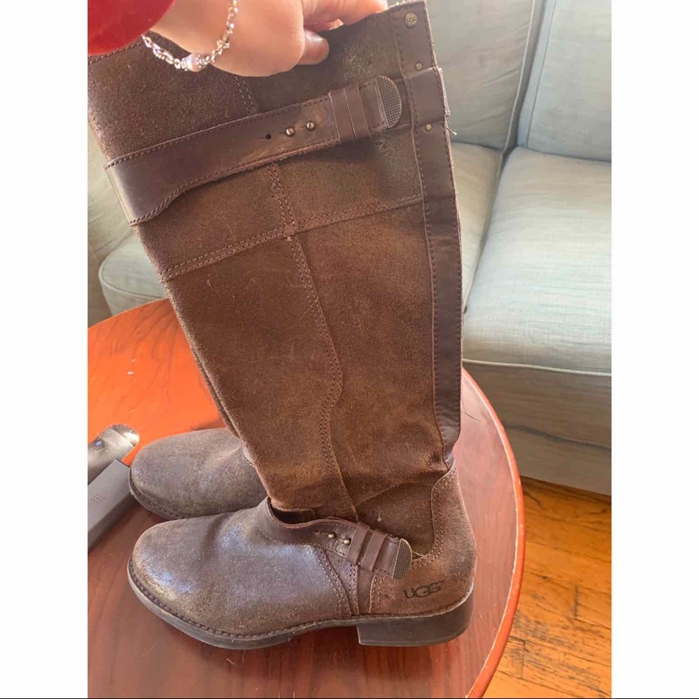 Tall Brown Ugg boots